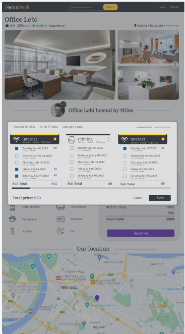 NomaDesk — Flexible Office Booking
