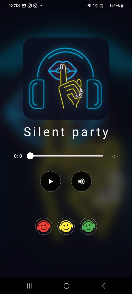 Silent Party — Multi-Channel Audio App